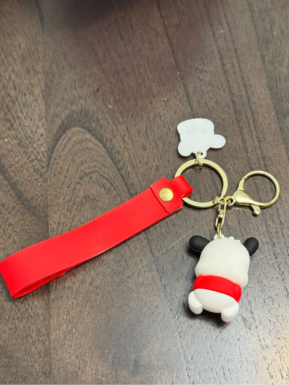 3D Pochacco Keychain with strap